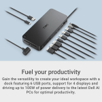 Dell Pro Dock WD25 - Power Delivery 100W